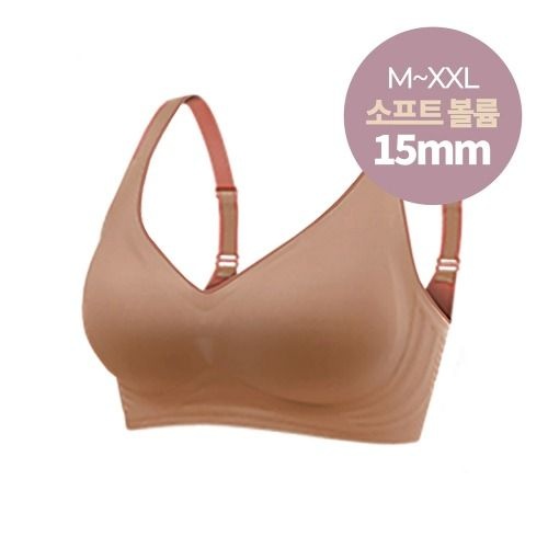 오오아 [브라+팬티 세트 특가] 젤리그램 엠보 스트랩 투톤 브라 소프트볼륨몰드