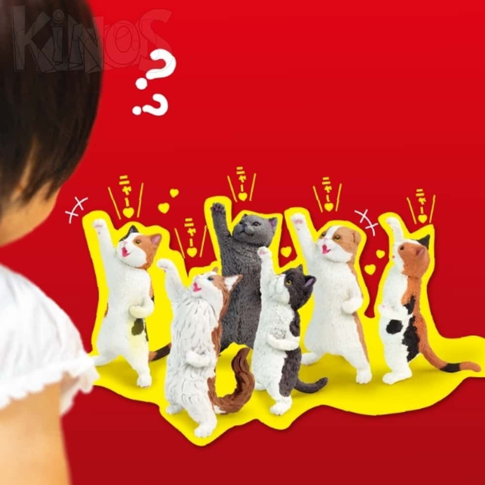 Kinos OEM ELARIS 냐아아아아아 동물 랜덤 피규어 귀여운피규어 장식피규어 일본피규어