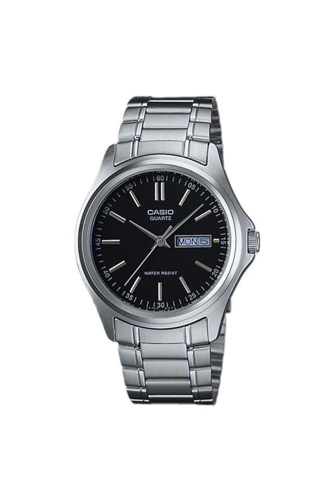 카시오 Casio Classic Silver Watch MTP1239D-1A 블랙. 쿼츠 무브먼트 [호환]