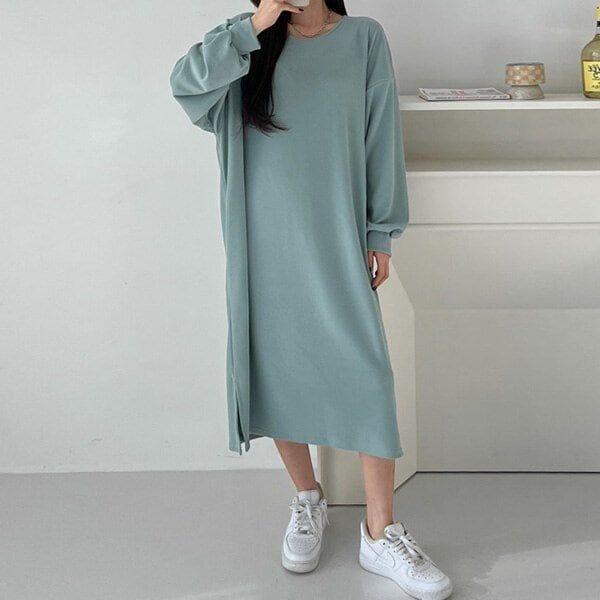 에이치스타일 OP 베니왕퍼프벌룬박스롱원피스 3816825