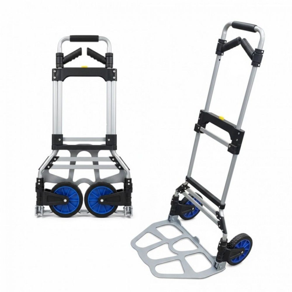 고중량 손수레 택배 운반카트 창고 캐리어 폴딩 물류센터 이삿짐 접이식 2단