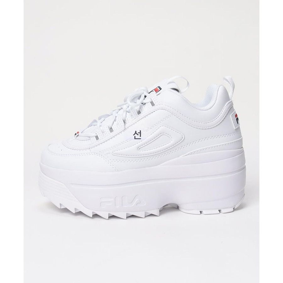 [해외] 휠라 디스럽터2 웨지 스니커즈 WFW22044125 키높이 운동화