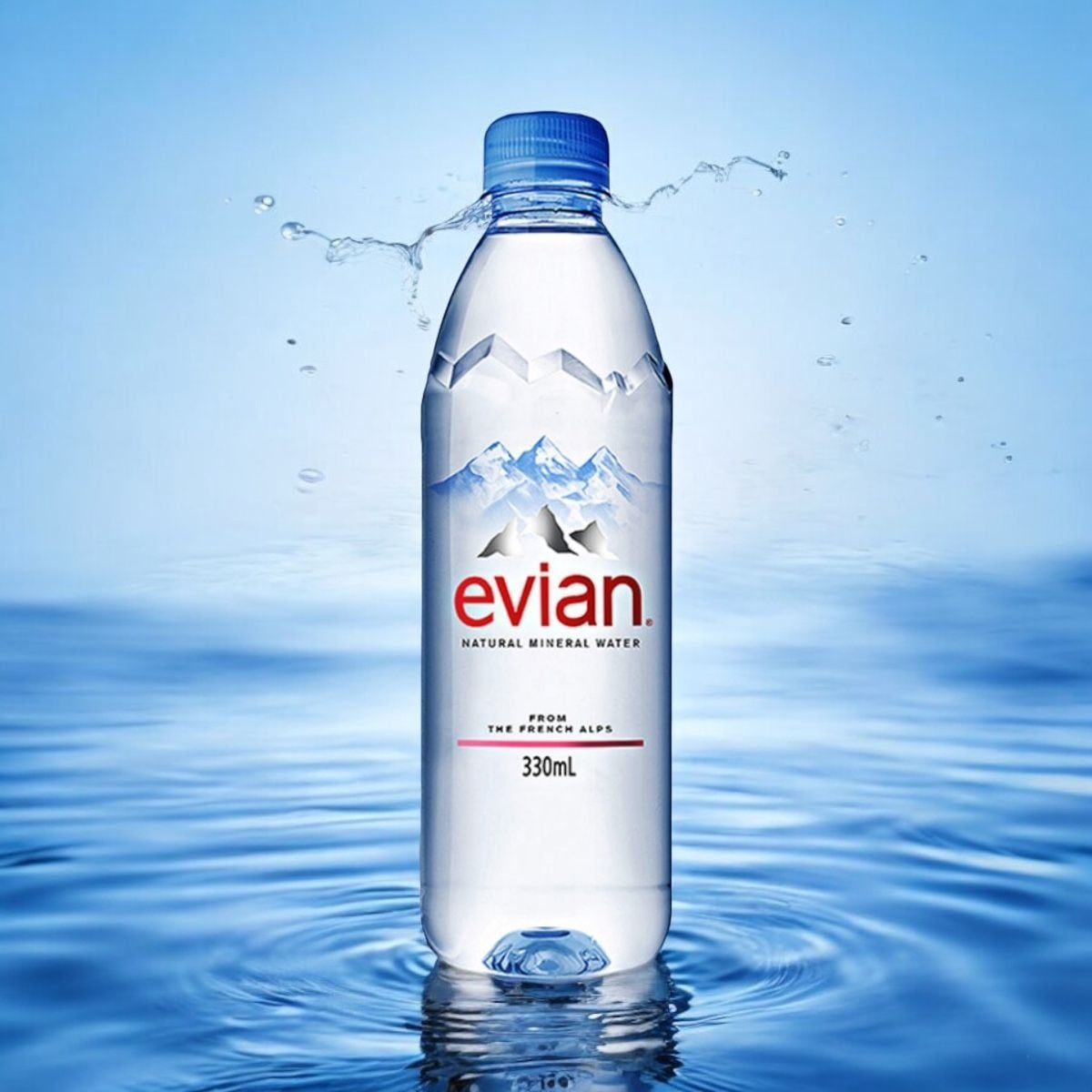 에비앙 천연광천수 생수 330ml x 24개입