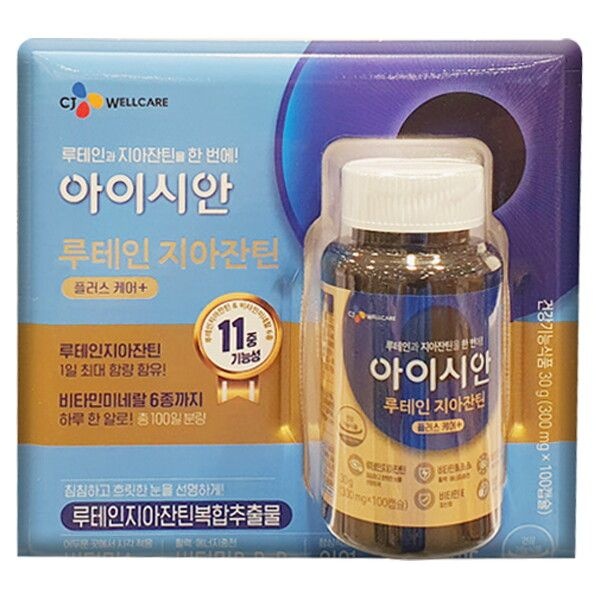 CJ웰케어(주) [참다올] CJ 아이시안 루테인 지아잔틴100캡슐