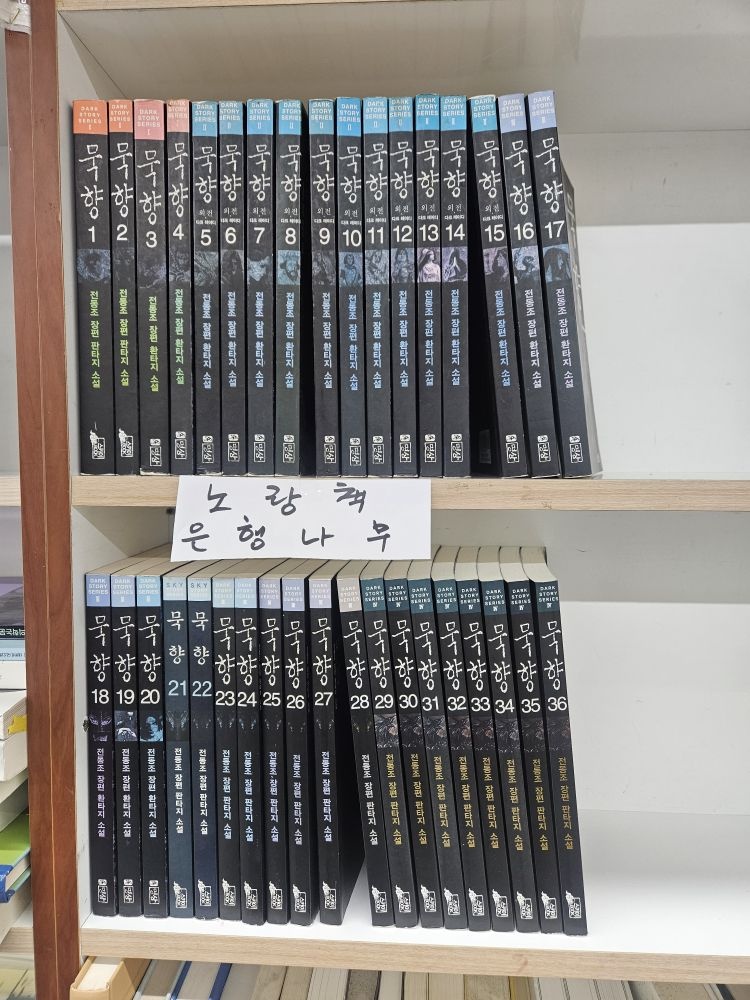 [개똥이네][중고-상] 묵향  1~36번 **개인소장용, 상급**(HG80)