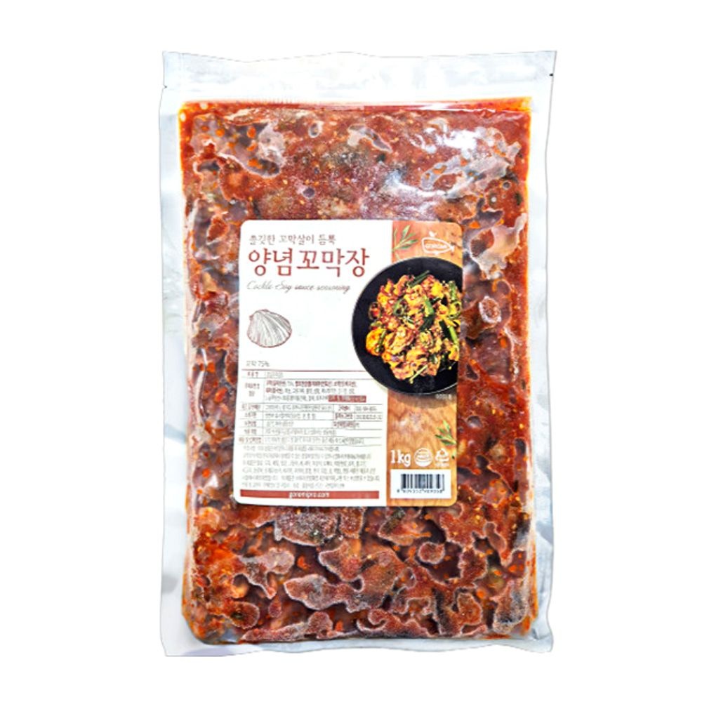 고래미 순살 양념 꼬막장 (냉동) 1kg
