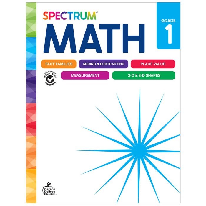 Carson Dellosa Pub Co Inc [최신개정판 2024] 스펙트럼 매쓰 New Spectrum Math 1Carson Dellosa Pub Co Inc(2204883)