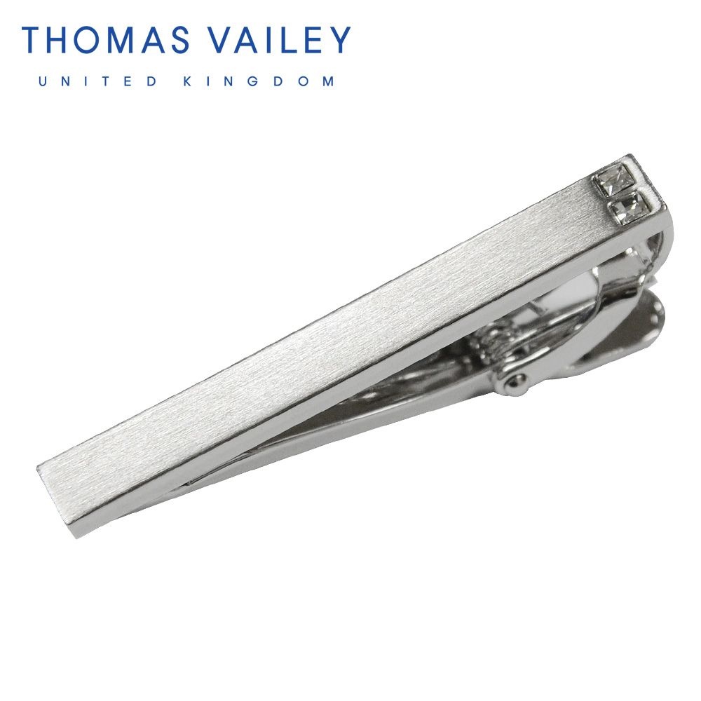 토마스베일리 [THOMAS VAILEY] 토마스베일리 넥타이핀-매트크리스탈 4.5cm