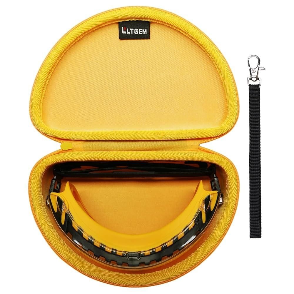 [해외] LTGEM DEWALT DPG84/DPG82-11/DPG82-21 고글용 EVA 케이스 핸드 스트랩과 튼튼한 지퍼가 달린 맞춤형 단단한 보관 휴대용 가