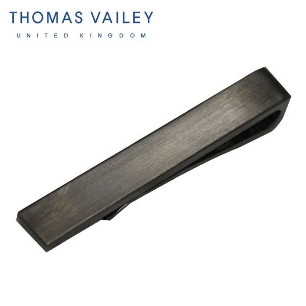 토마스베일리 [패션플러스][토마스베일리][THOMAS VAILEY] 토마스베일리 넥타이핀-헤어라인클립 블랙 4.5cm