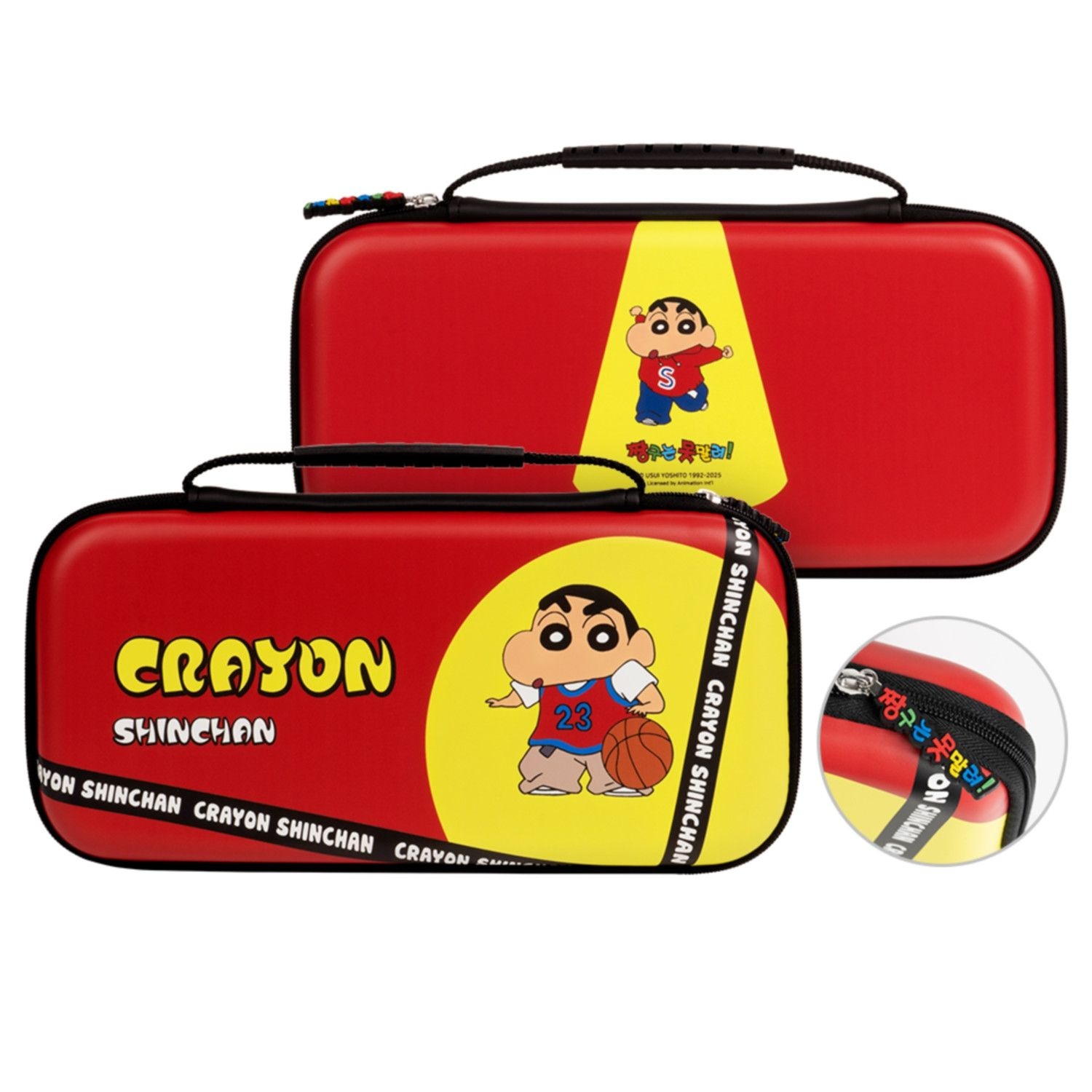 닌텐도 [최대 20% 할인] 한국닌텐도 NS2 짱구는 못말려 파우치 농구