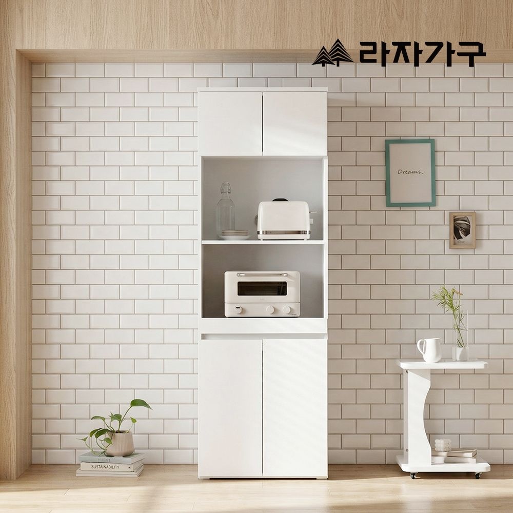 리에트 키큰 주방수납장 전자 렌지 밥솥 오븐 다용도 선반 렌지대 600