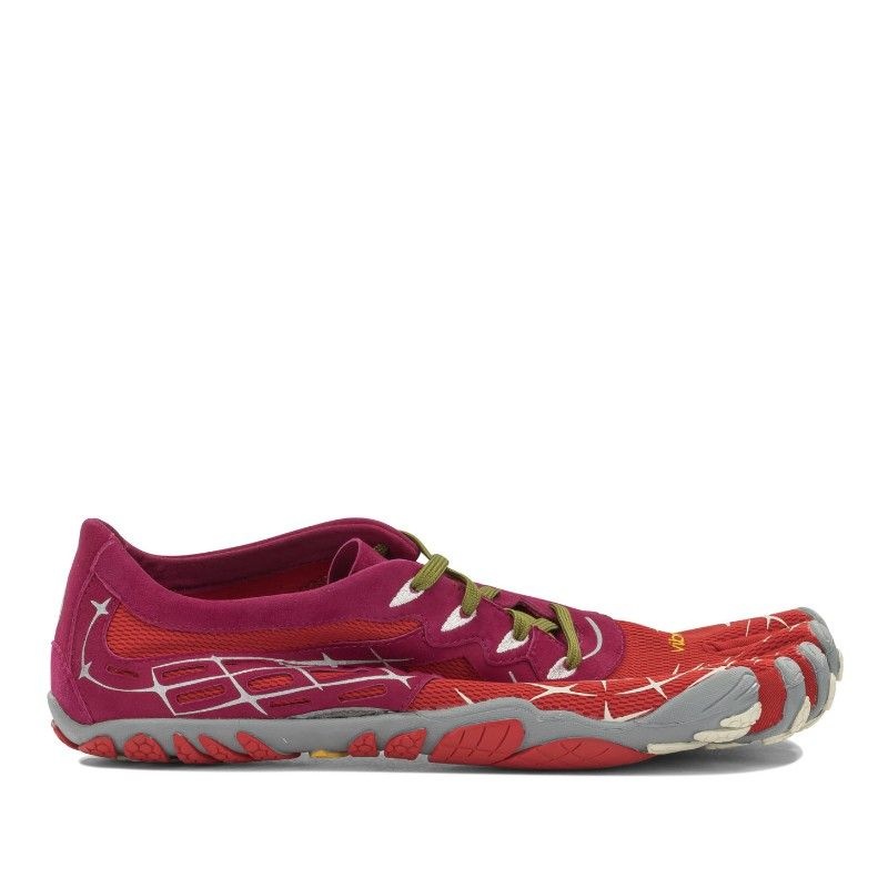 VIBRAM 비브람 SEYA LS EVO 파이브 토 레이스업 스니커즈 26M3801P RED