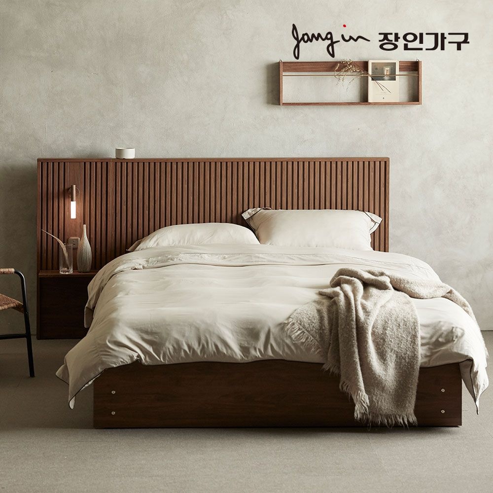 장인가구 로시 스탠다드 템바보드 호텔식침대 프레임 Q