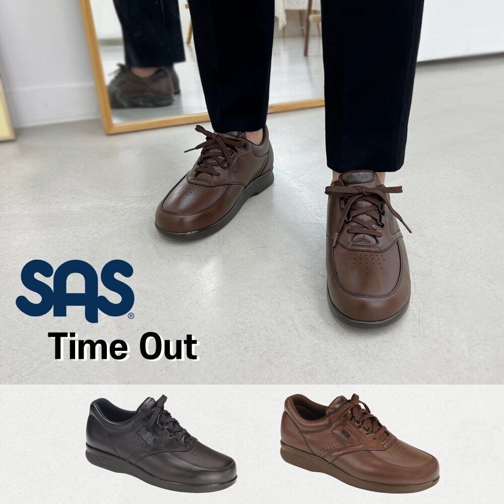 사스 타임아웃 SAS Timeout 미국 직수입 남성 컴포트화/효도화