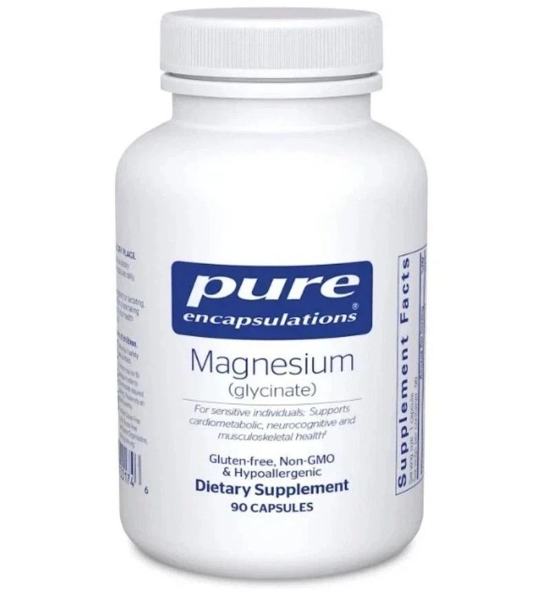 Pure Encapsulations 퓨어 엔캡슐레이션스 마그네슘 글리시네이트 120mg 90정 137312