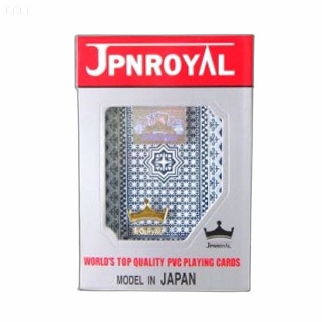 JPNROYAL PVC 트럼프 카드 튼튼한카드 카지노 마술용품