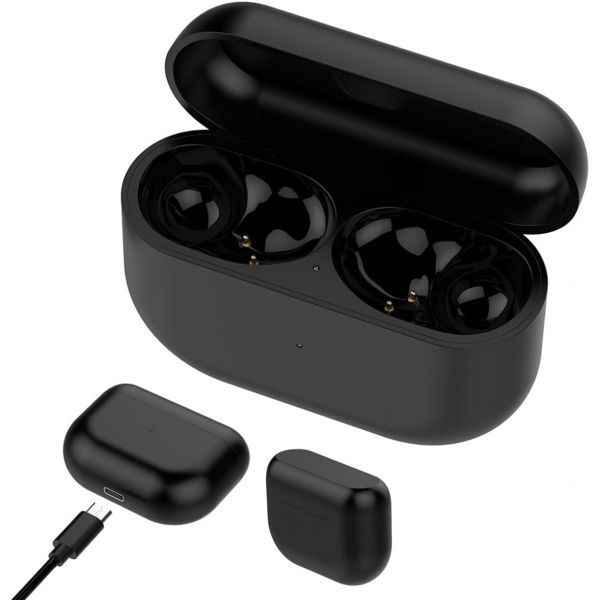 [해외] Jabra Elite 8 Active용 충전 케이스, 8용 교체용 충전기 배터리 케이스 590mAh (블랙)