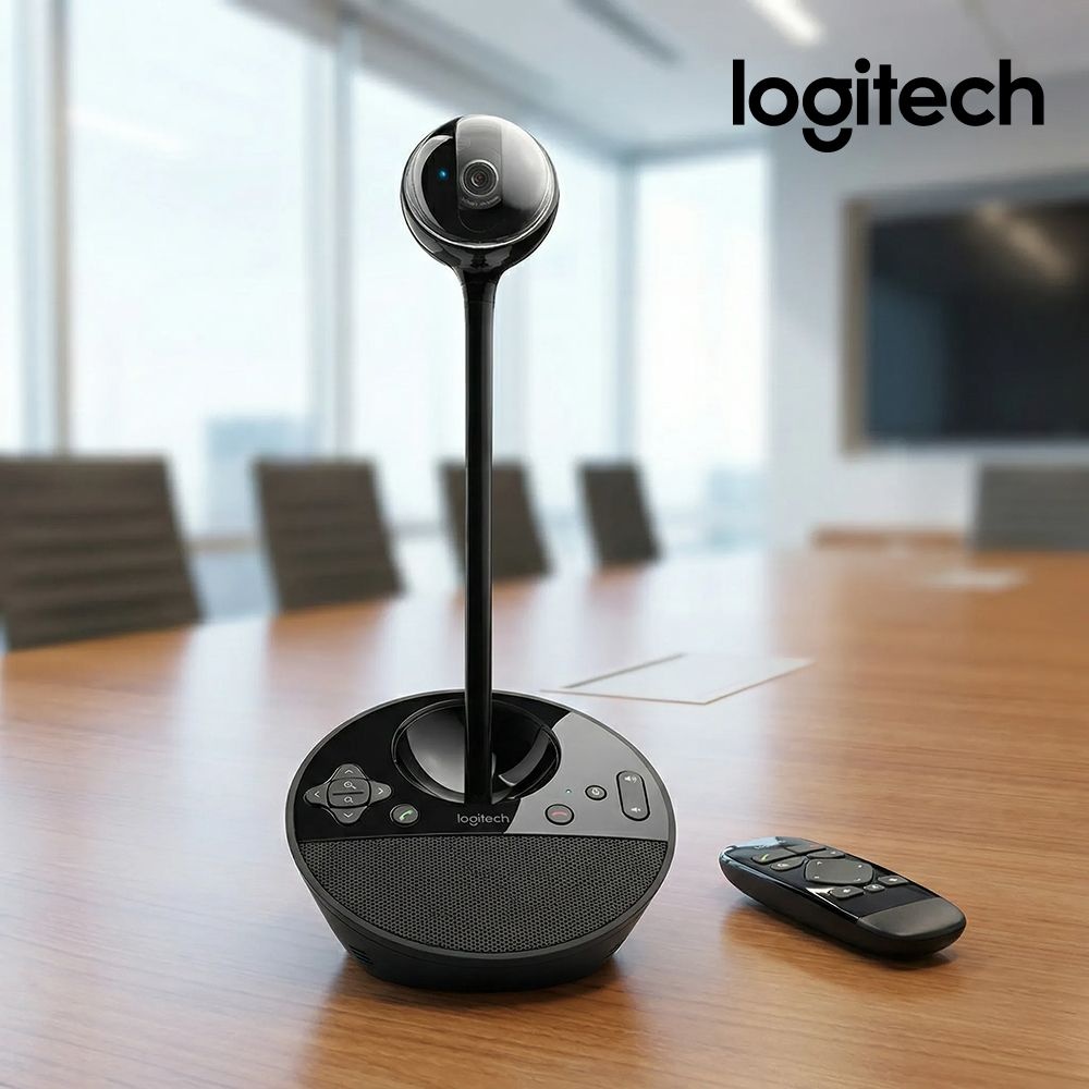 로지텍 로지텍 (국내정품) 로지텍 BCC950 컨퍼런스 캠 올인원 화상회의 카메라 스피커폰 마이크 리모컨 포함 FHD