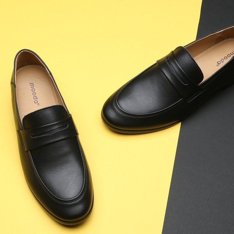 티어스발렌타인 [무료배송] Stylish 소가죽 남성 캐주얼/정장 페니로퍼[Best-Band]