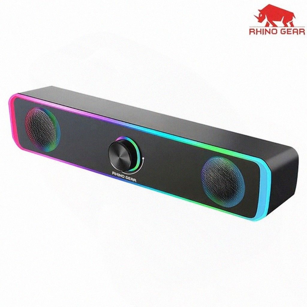 컴퓨터 사운드바 스피커 USB LED PC용 데스크탑 게이밍 모니터 피시방 음향기기