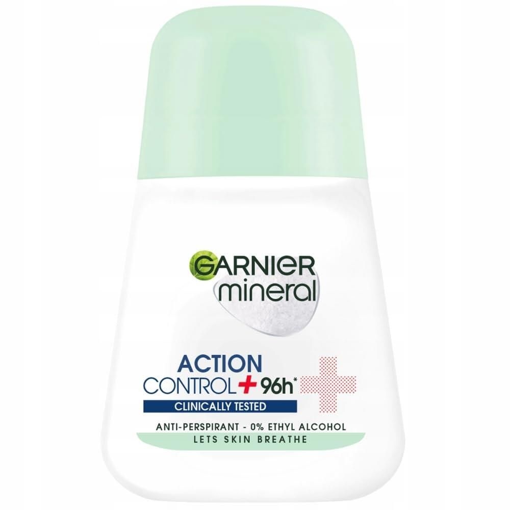 Garnier [해외] Garnier 미네랄 액션 컨트롤 +96h 임상 테스트 0% 에틸 알코올 땀 방지 50ml [호환]