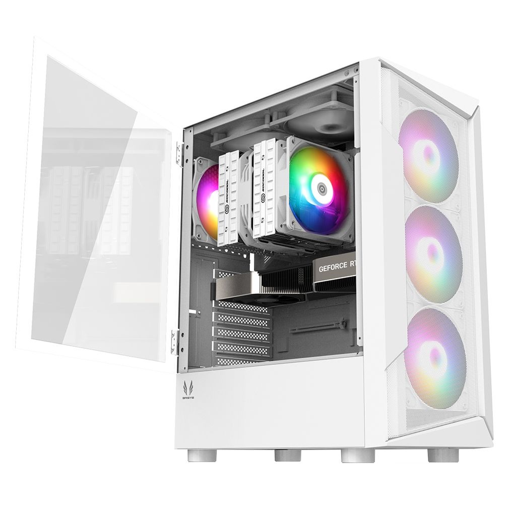 3RSYS R640 Quiet (화이트) 미들타워 PC케이스