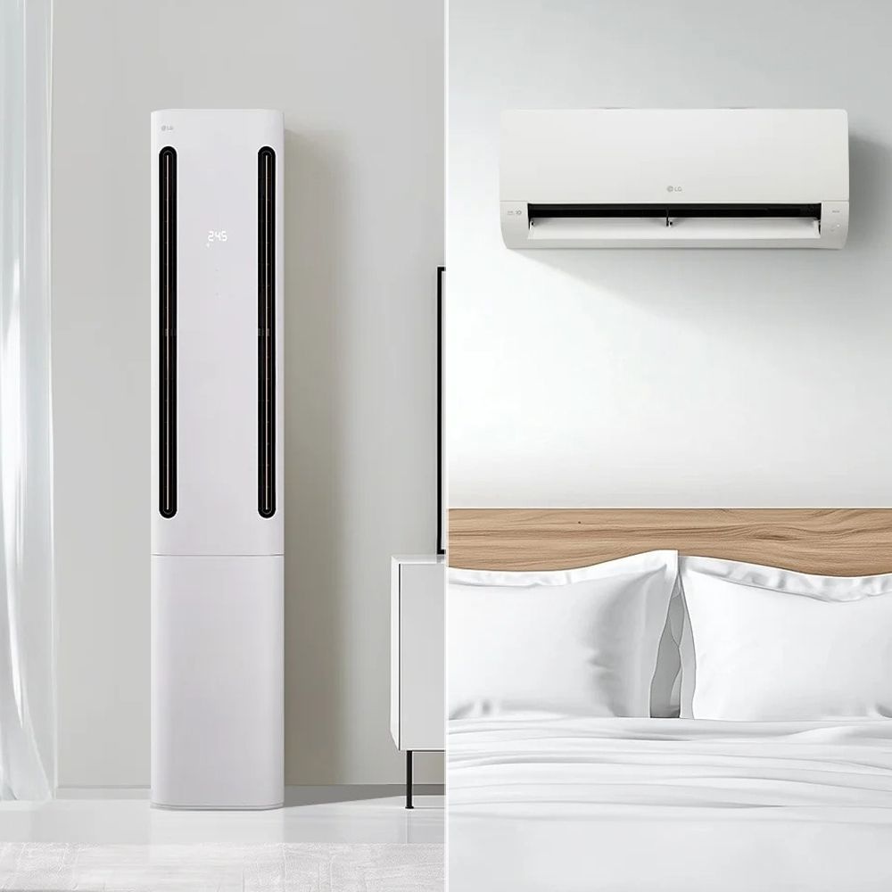 [온누리상품] LG전자 LG 2in1 멀티 에어컨 FQ18FC2EU2 18평+6평 기본설치비포함 대구 경북