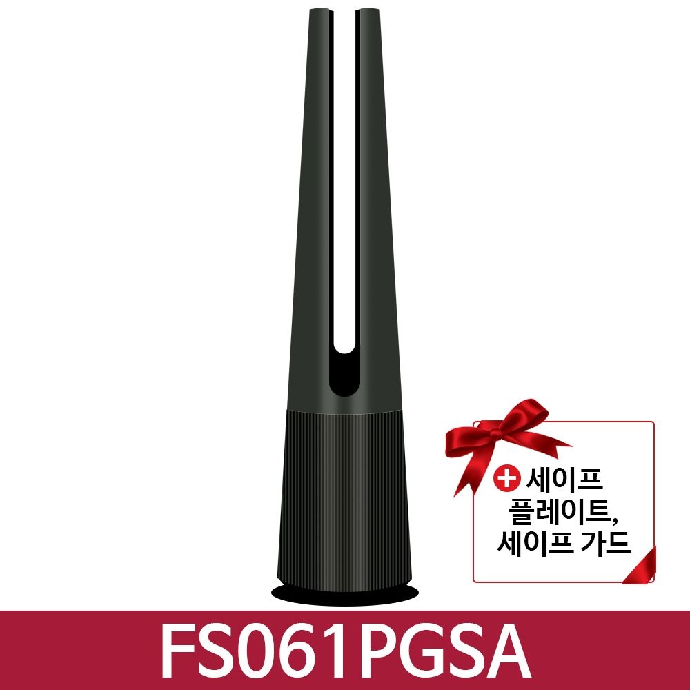 [롯데백화점] LG전자 LG 퓨리케어 에어로타워 오브제컬렉션 FS061PGSA 온풍겸용 네이처그린 / KN