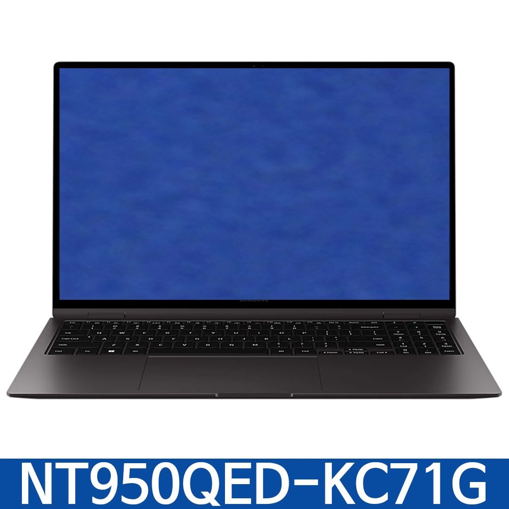 [롯데백화점] 삼성전자 삼성 갤럭시 북2 Pro 360 NT950QED-KC71G 39.6cm Core™ i7 / 512GB NVMe SSD 그라파이트 / KN