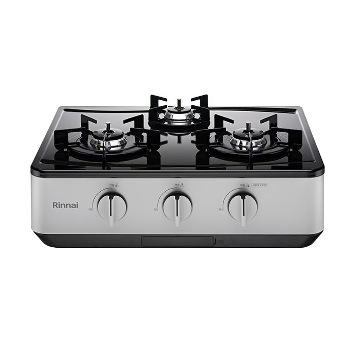 [롯데백화점] 린나이 AA 가스레인지 3구 자동점화_매트그레이 RTR-W3200
