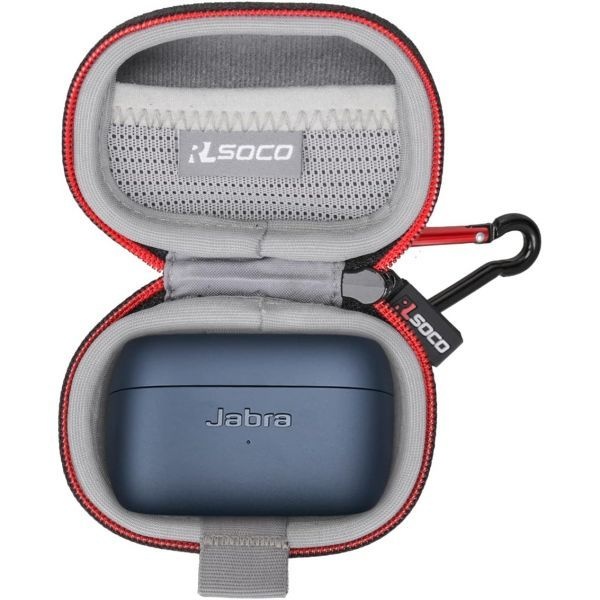 [해외] Jabra Elite 3/4/4 Active/7 Pro 인이어 무선 블루투스 이어버드용 RLSOCO 케이스(블랙)