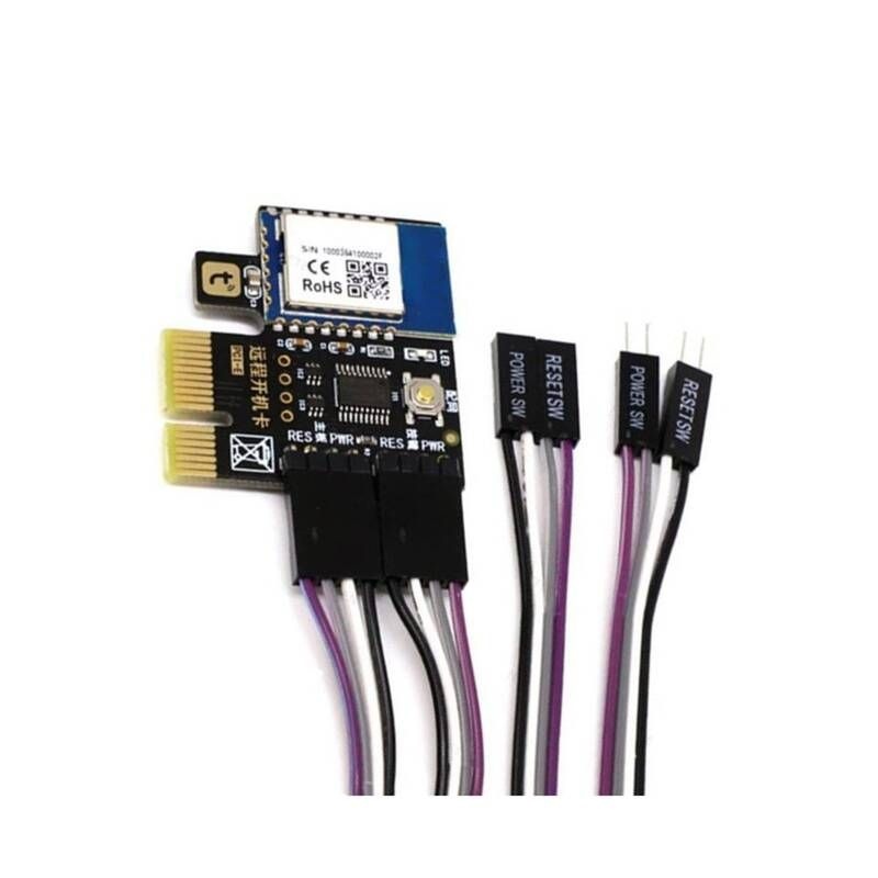 컴퓨터전원버튼 PC 본체 외부 파워 스위치 A3 Tuya 와이파이 전원 데스크톱 컴퓨터 원격 부팅 시작 카드 재택 근무 P