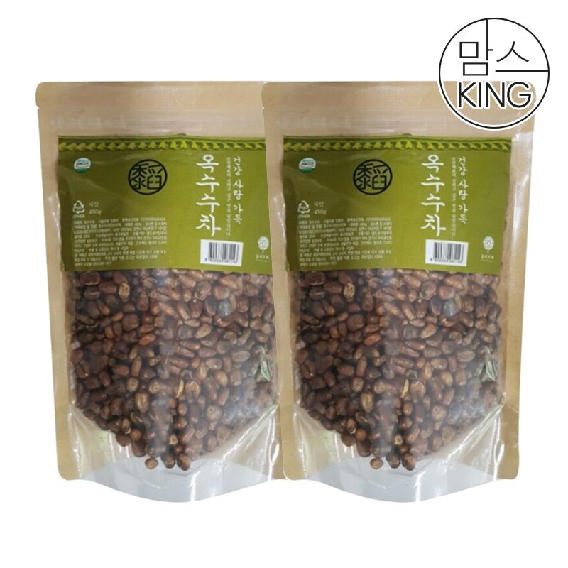 [롯데백화점] 맘스킹 [맘스킹]가고파힐링푸드 옥수수차 450g X 2개