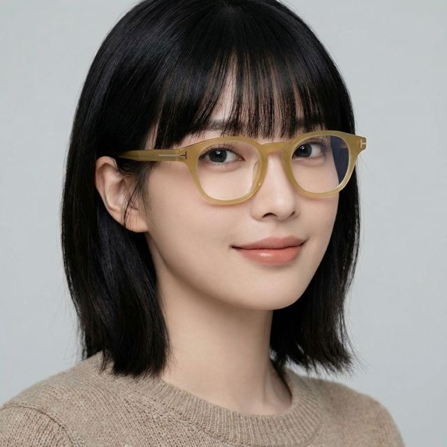 톰포드 블루라이트차단 안경테 이청아 뿔테 명품 이동욱 안경 TF6000KB 047