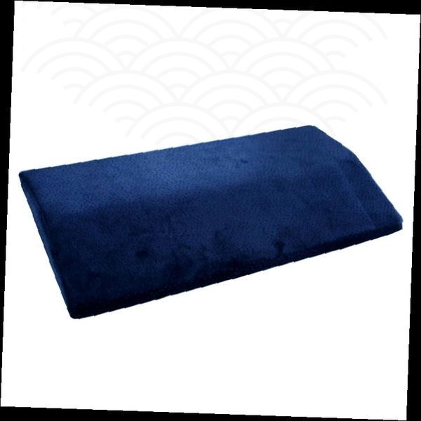 메모리폼 허리쿠션 삼각형 요추받침 등받이 차량용 사무실 의자 허리지지대