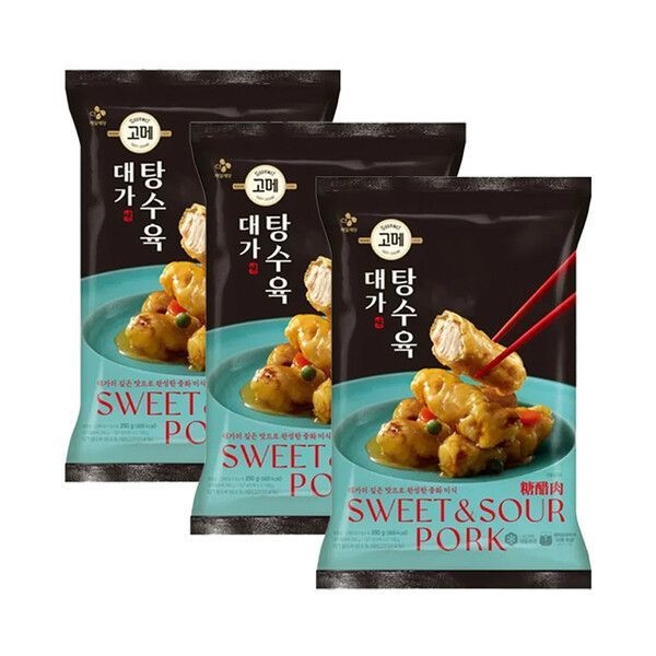 고메 바삭쫄깃한 탕수육 450g, 3개