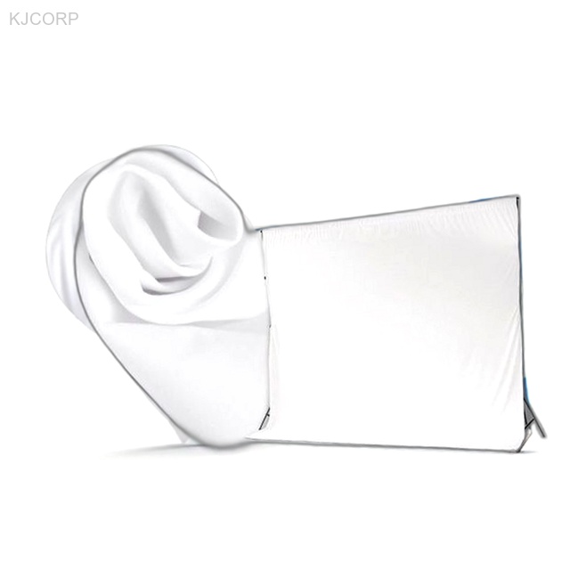 기전코퍼레이션OEM COMS 촬영용 배경천 화이트 3X3M 프로필촬영 1인미디어장비 코튼소재