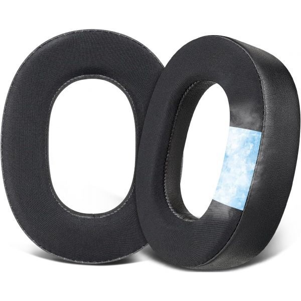 [해외] Jabra Evolve2 85 UC/Evolve 2 MS 무선 헤드셋용 SOULWIT 쿨링 젤 이어패드 교체품(Elite 85H에는 맞지 않음), 아이스 실크 소재