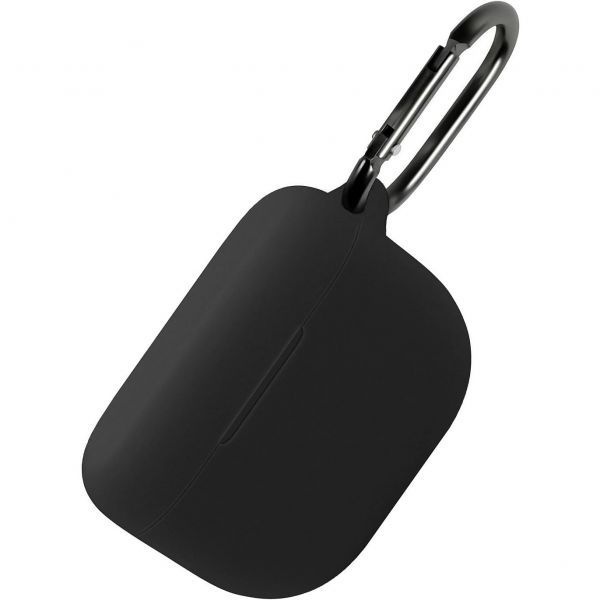 [해외] Jabra Elite 8 Active, Active Gen 2, 10, 10 2용 Geiomoo 실리콘 케이스, 카라비너가 달린 보호 커버(블랙)