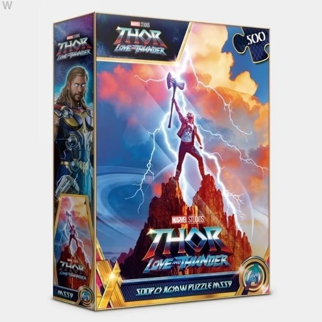 비엔비퍼즐/퍼즐마을 경상지사 퍼즐라이프 500P 마블 토르 러브 앤 썬더 M559