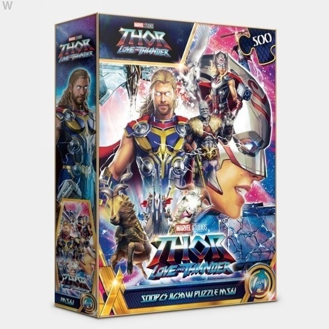 비엔비퍼즐/퍼즐마을 경상지사 퍼즐라이프 500P 마블 토르 러브 앤 썬더 M561