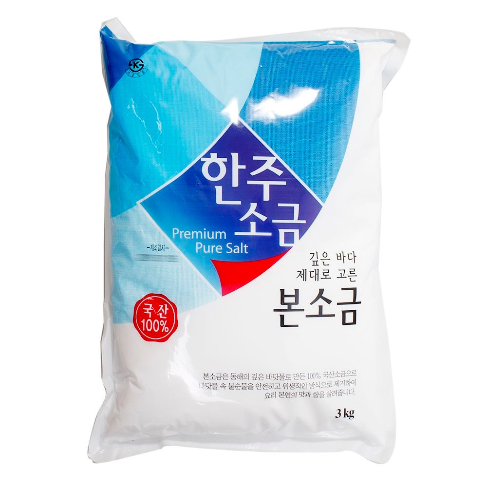 한주소금 3kg/한주