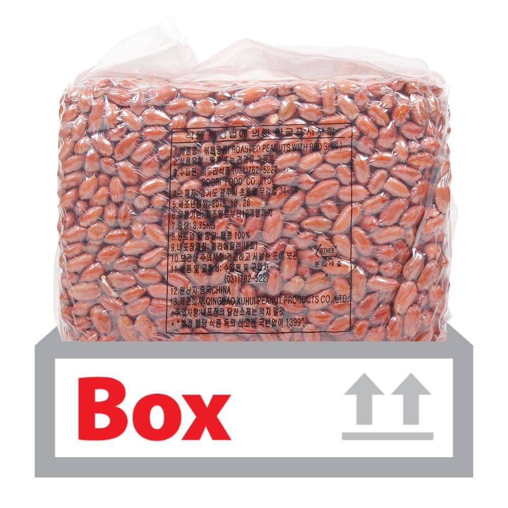 관땅콩 볶음땅콩 3.75kg x 4ea(박스)/두리식품