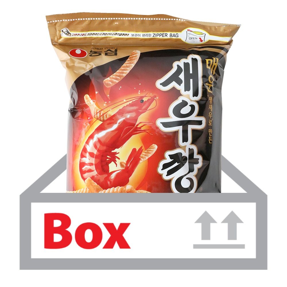 매운새우깡지퍼 400g x 6ea(박스)/농심