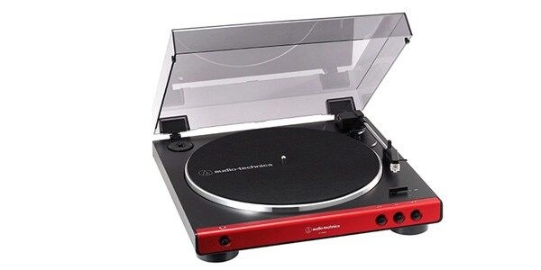 [해외] 오디오 테크니카 리스닝용 턴테이블 AT-LP60X / 레드546711