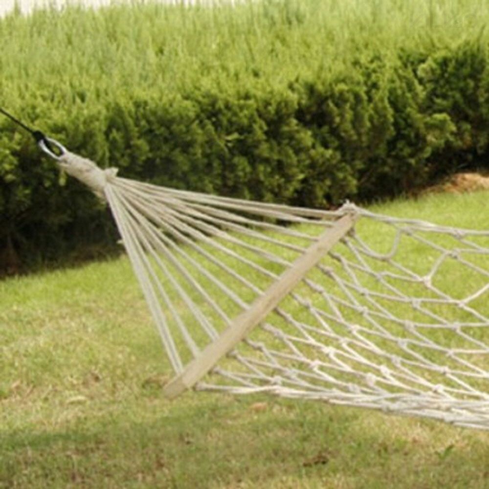 빌바오 그물 침대 해먹 290X80CM 아이보리 야외캠핑침대 계곡휴식해먹 고강도캠핑침대