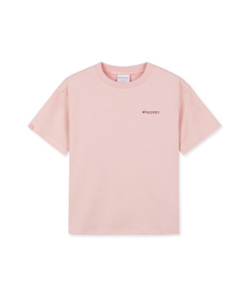 <매장정품> DISCOVERY 디스커버리 KIDS 키즈 프레시벤트 네이처 그래픽 반팔티셔츠 (L.Peach) DKRS76063-PCL 1396026