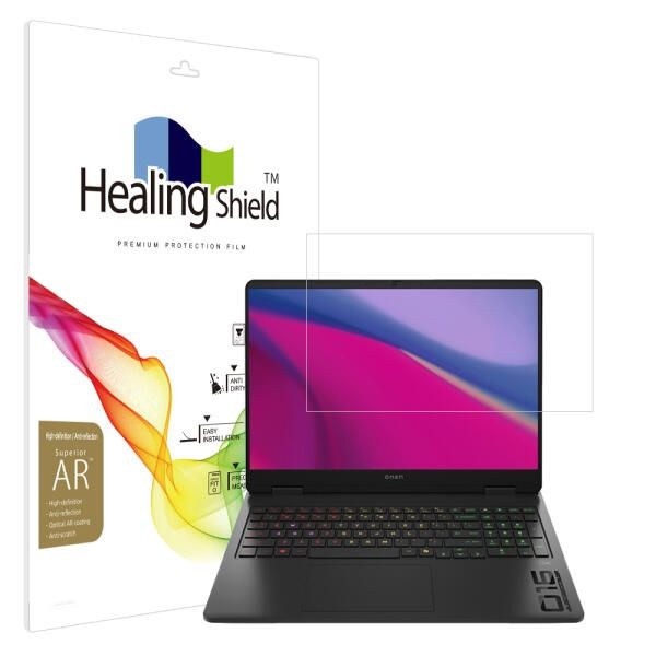 아트박스/힐링쉴드 HP 오멘 슬림 16-an0023TX AR 고화질 액정보호필름