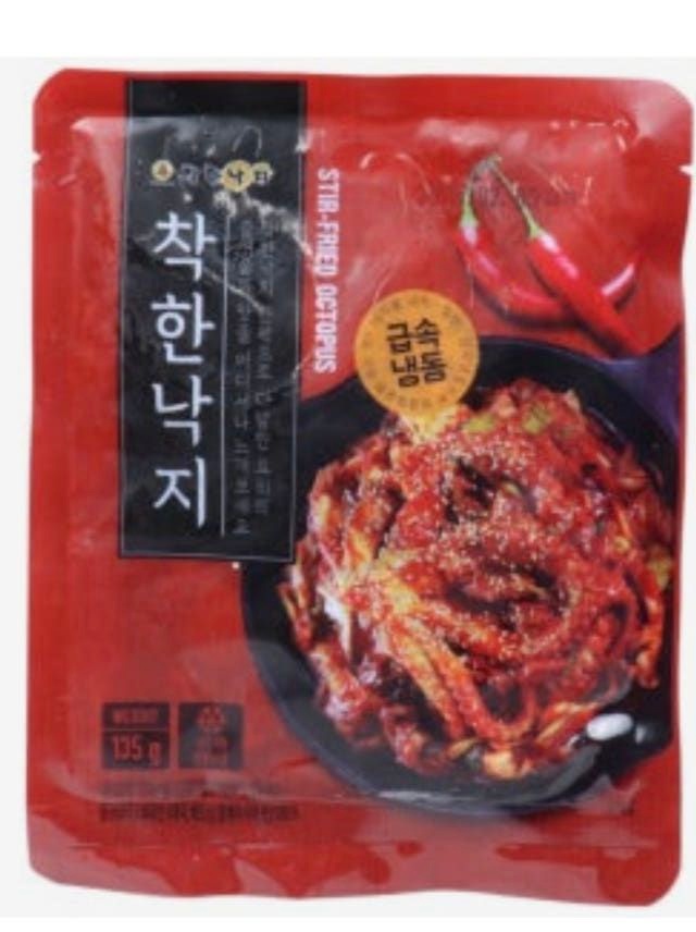 착한낙지세트 낙지12팩 양념12팩